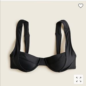 Jcrew Underwire bikini top with crisscross straps